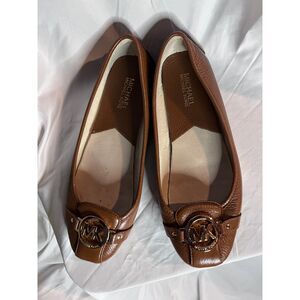 Michael Kors Ballet Flats, Brown, Size 9M